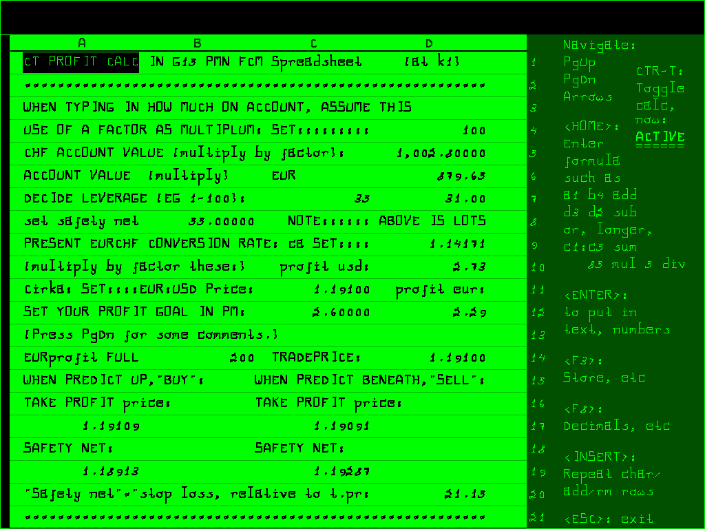 G15PMN app for EURUSD trading